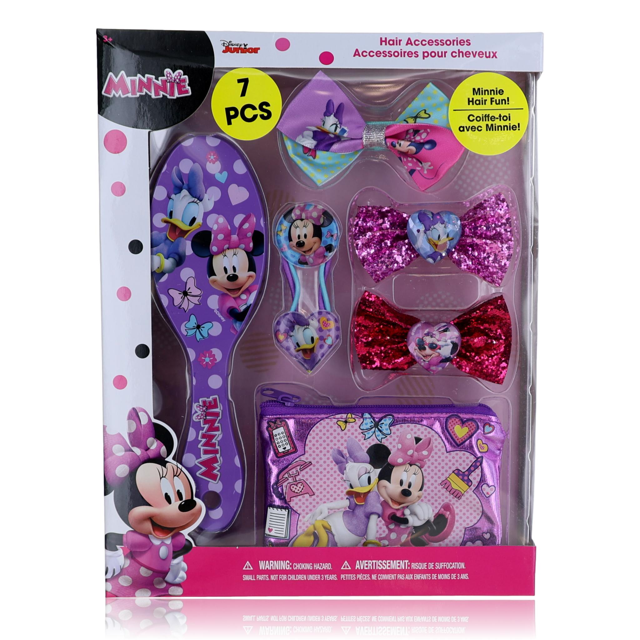 Minnie Mouse Hair Scrunchies By Disney, 2 Pack For Kids