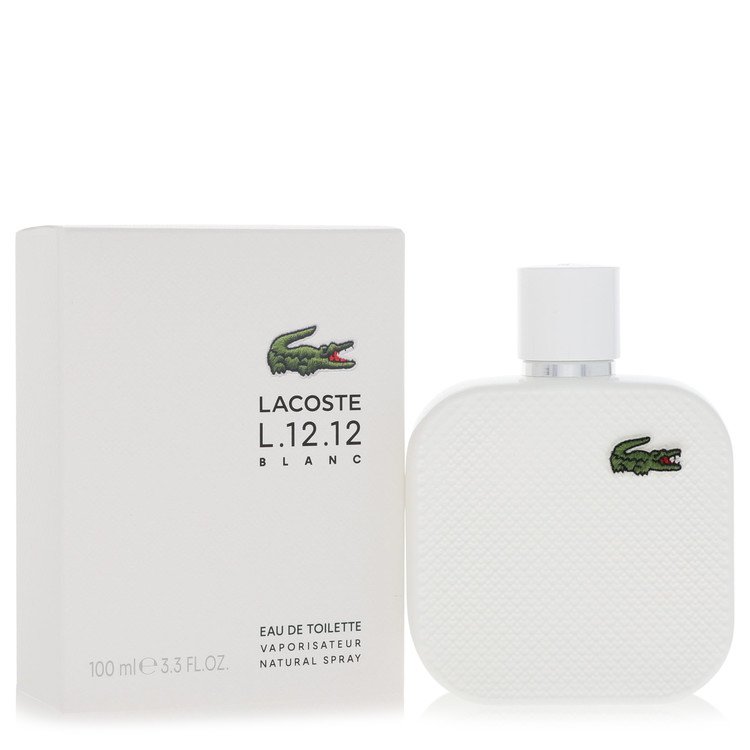 Lacoste Eau De Lacoste L.12.12 Blanc By Lacoste Eau De Toilette Spray 3.3 Oz For Men