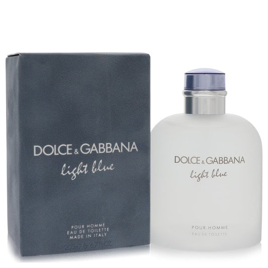 Light Blue By Dolce & Gabbana Eau De Toilette Spray 6.8 Oz For Men
