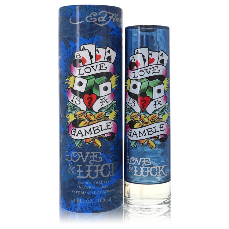 Love & Luck By Christian Audigier Eau De Toilette Spray 3.4 Oz For Men