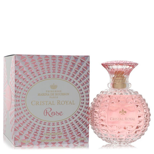 Marina De Bourbon Cristal Royal Rose By Marina De Bourbon Eau De Parfum Spray 3.4 Oz For Women