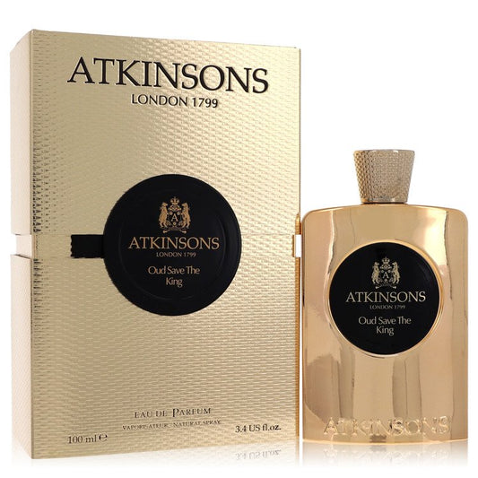 Oud Save The King By Atkinsons Eau De Parfum Spray 3.3 Oz For Men