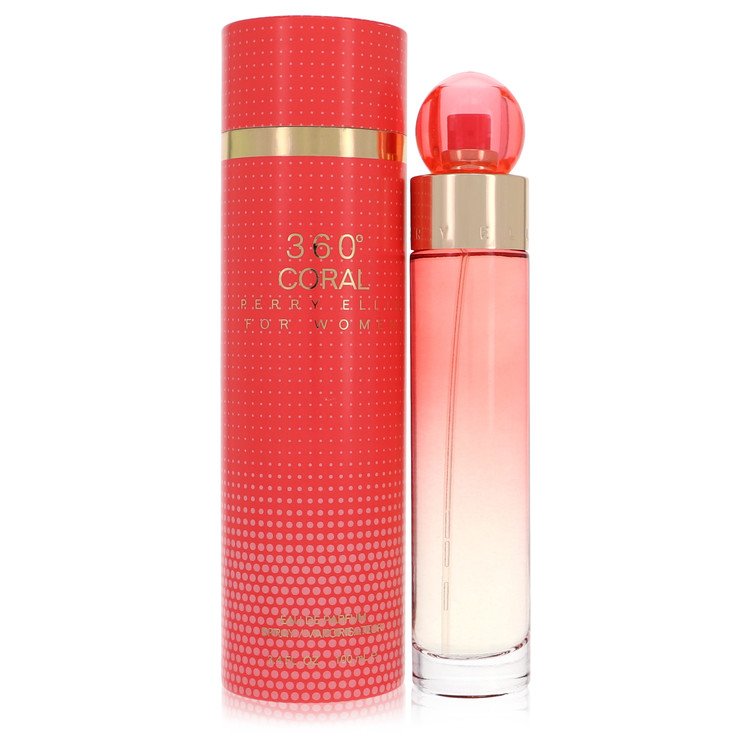 Perry Ellis 360 Coral By Perry Ellis Eau De Parfum Spray 3.4 Oz For Women
