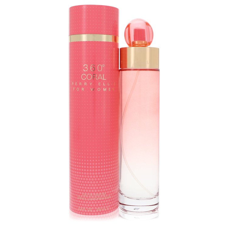 Perry Ellis 360 Coral By Perry Ellis Eau De Parfum Spray 6.7 Oz For Women
