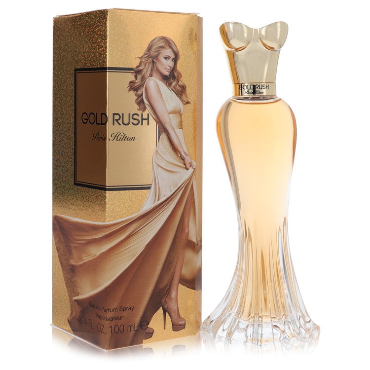 Gold Rush By Paris Hilton Eau De Parfum Spray 3.4 Oz For Women