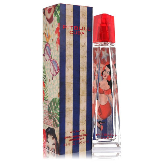Pitbull Cuba By Pitbull Eau De Parfum Spray 3.4 Oz For Women