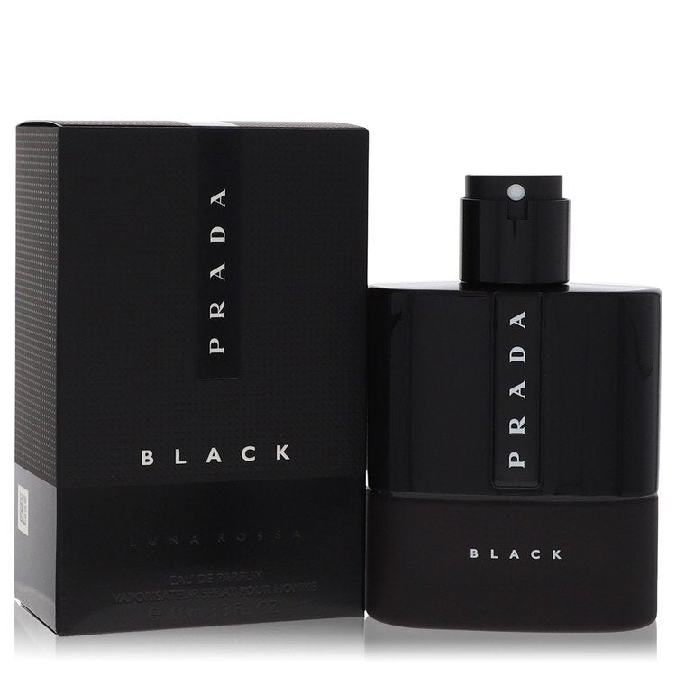 Prada Luna Rossa Black By Prada Eau De Parfum Spray 3.4 Oz For Men
