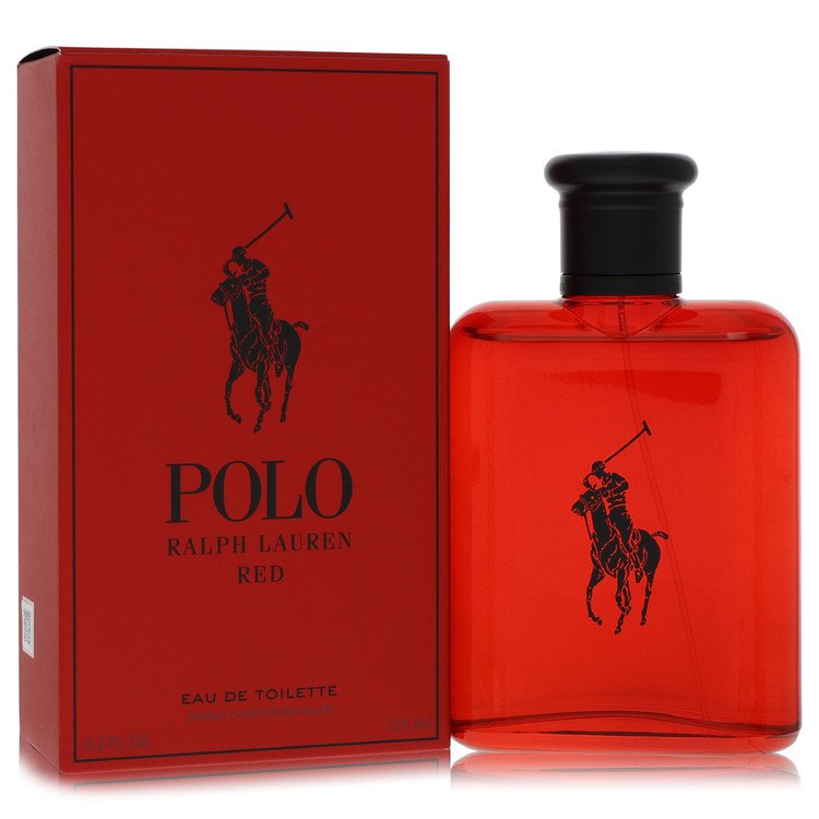Polo Red By Ralph Lauren Eau De Toilette Spray 4.2 Oz For Men