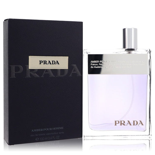 Prada Amber By Prada Eau De Toilette Spray 3.4 Oz For Men