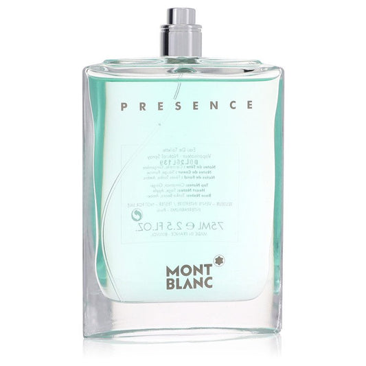 Presence By Mont Blanc Eau De Toilette Spray (Tester) 2.5 Oz For Men