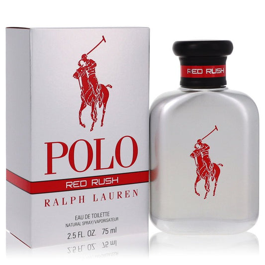 Polo Red Rush By Ralph Lauren Eau De Toilette Spray 2.5 Oz For Men