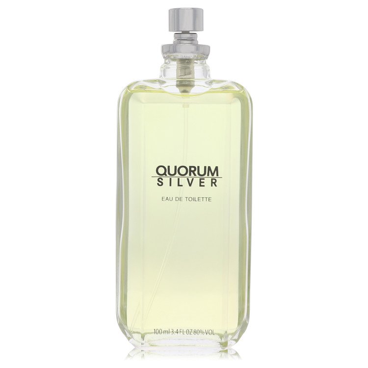Quorum Silver By Puig Eau De Toilette Spray (Tester) 3.4 Oz For Men