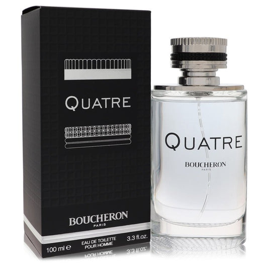 Quatre By Boucheron Eau De Toilette Spray 3.4 Oz For Men