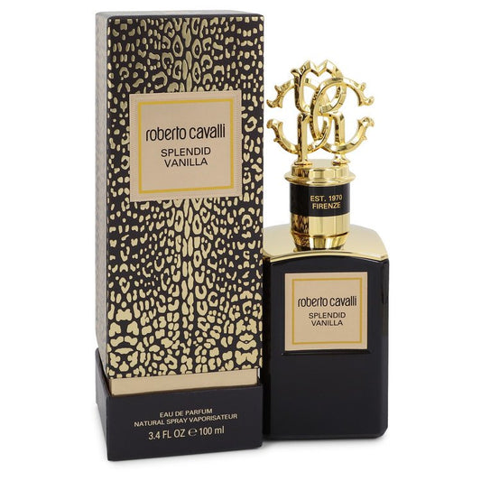 Splendid Vanilla By Roberto Cavalli Eau De Parfum Spray 3.4 Oz For Women