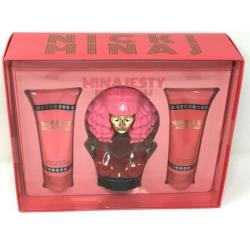 Nicki Minaj Minajesty 3 Pcs Giftset 3.4 Oz Spray + 3.4 Oz Body Lotion + 3.4 Oz Shower Gel Women