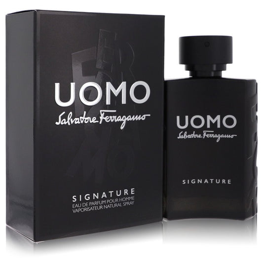 Salvatore Ferragamo Uomo Signature By Salvatore Ferragamo Eau De Parfum Spray 3.4 Oz For Men