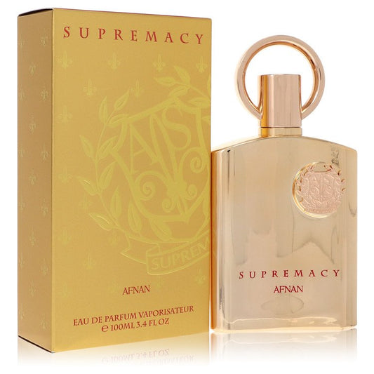 Supremacy Gold By Afnan Eau De Parfum Spray (Unisex) 3.4 Oz For Men