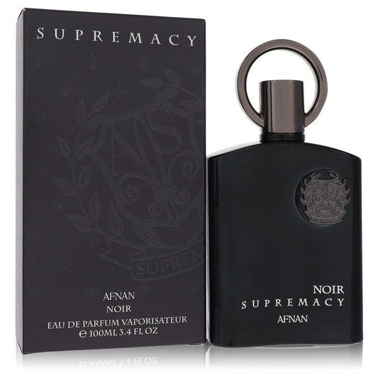 Supremacy Noir By Afnan Eau De Parfum Spray 3.4 Oz For Men