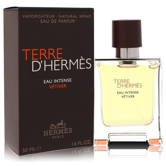 Terre D'Hermes Eau Intense Vetiver By Hermes Eau De Parfum Spray 1.7 Oz For Men