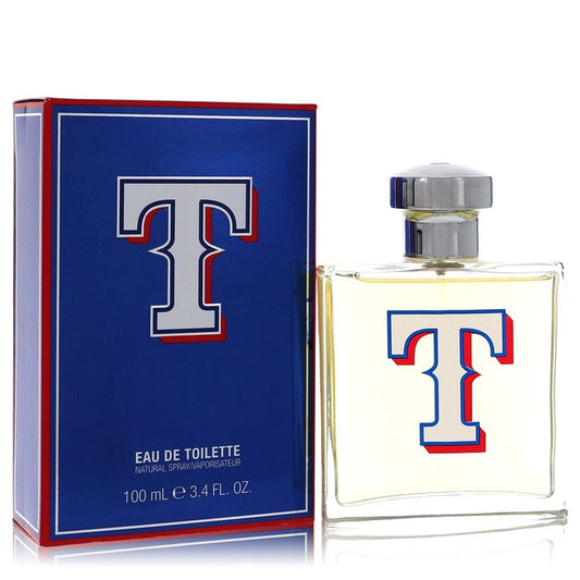 Texas Rangers By Texas Rangers Eau De Toilette Spray 3.4 Oz For Men
