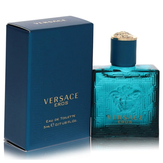 Versace Eros By Versace Mini EDT .16 Oz For Men