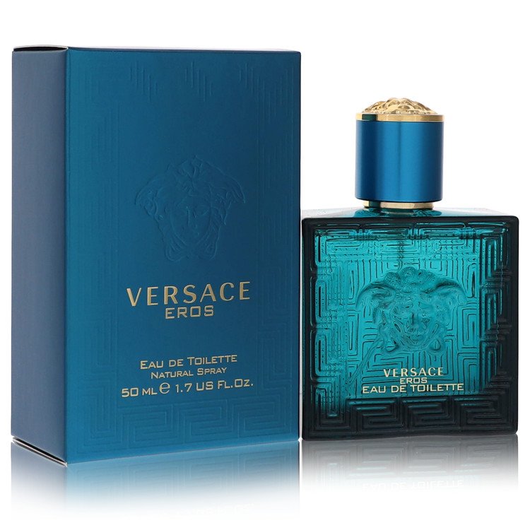 Versace Eros By Versace Eau De Toilette Spray 1.7 Oz For Men