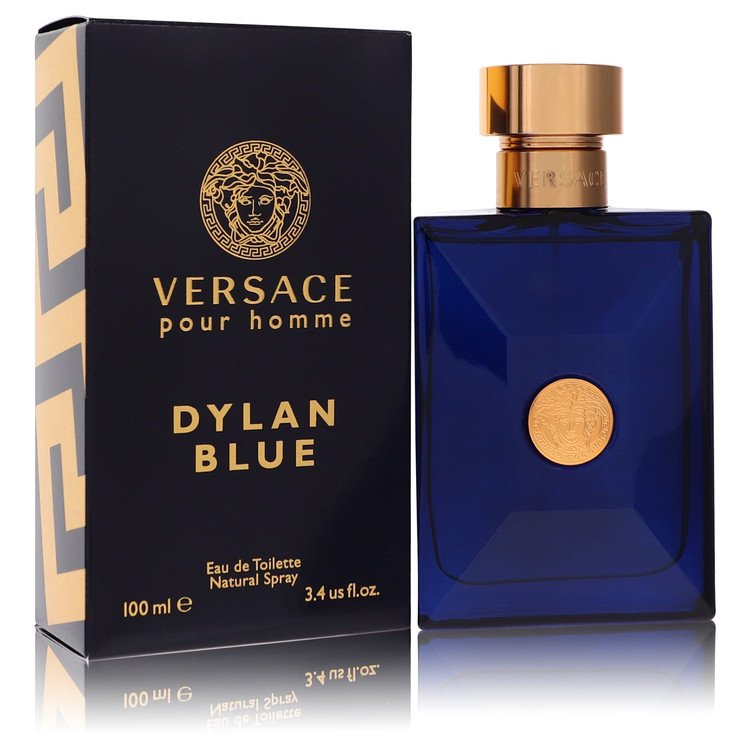 Versace Pour Homme Dylan Blue By Versace Eau De Toilette Spray 3.4 Oz For Men