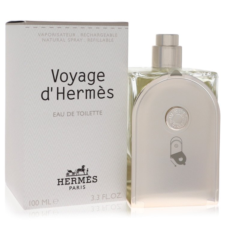 Voyage D'Hermes By Hermes Eau De Toilette Spray Refillable (Unisex) 3.3 Oz For Men